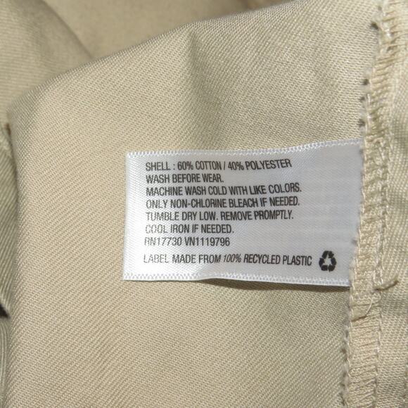 Cat & Jack Khaki Button Front Safari Girls Shirt Dress - Picture 6 of 6